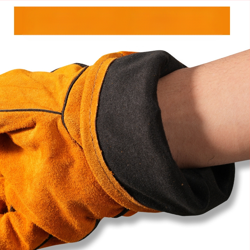 Siweian Suvirinimo pirštinės - Cow split core leather, Pritaikymas: metalo apdirbimas ir suvirinimas, Suvirinimo pirštinės