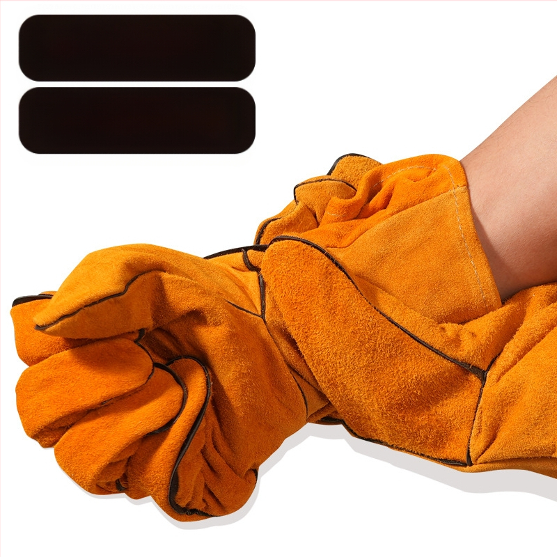 Siweian Suvirinimo pirštinės - Cow split core leather, Pritaikymas: metalo apdirbimas ir suvirinimas, Suvirinimo pirštinės