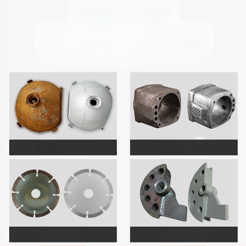 Пневматичен пясъкоструйник, компактен пясъкоструен апарат, самозасмукващ, високо налягане, обновяване, премахване на ръжда и примеси