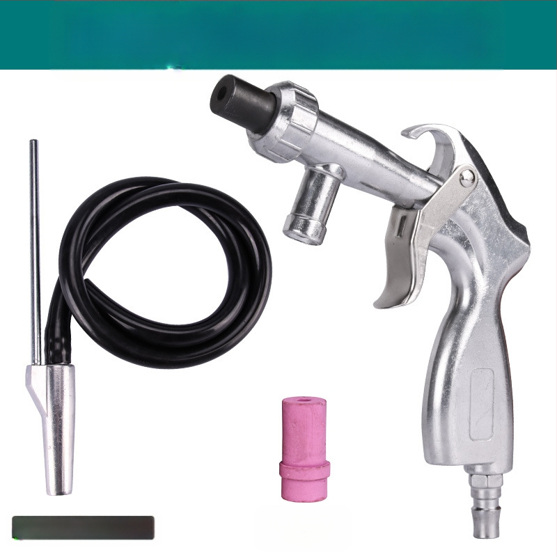 Пневматичен пясъкоструйник, компактен пясъкоструен апарат, самозасмукващ, високо налягане, обновяване, премахване на ръжда и примеси