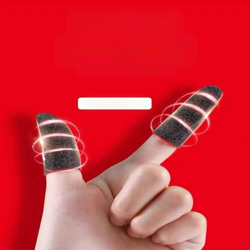 Pirksta aizsargs spēlēm — ultra-plāns, antislīdējošs, sviedru izturīgs, PC un mobilajām spēlēm