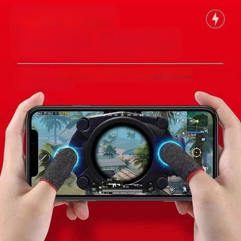 Pirksta aizsargs spēlēm — ultra-plāns, antislīdējošs, sviedru izturīgs, PC un mobilajām spēlēm