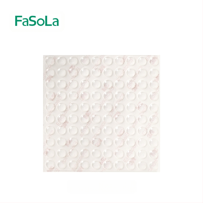 FaSoLa Silikona drošības aizsargs durvju rokturim un skapim, sfēriska forma, DZ-509, iepakojumā 500 vienības