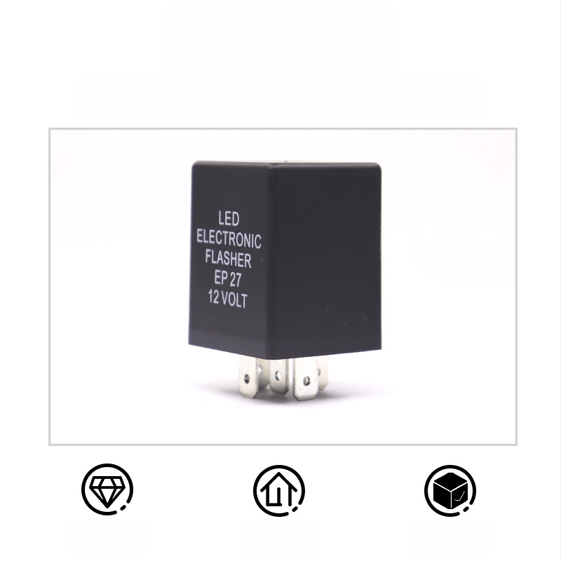 12V LED posūkio signalo relė automobiliui, 5 pin EP27/EP29