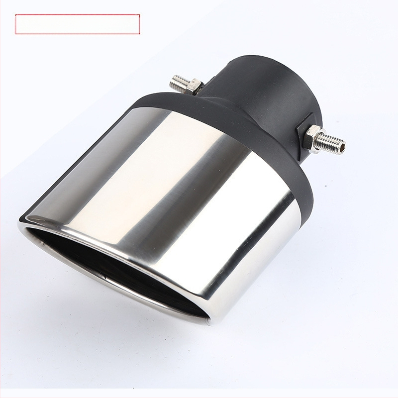 Automobilio išmetimo galinės dalies dizainas – žuvies uodega su tinkline anga, nerūdijantis plienas, pritaikomas apdorojimas, dekoratyvinis efektas (Modelis: Žuvies uodega su tinkline anga; Medžiaga: Nerūdijantis plienas; Pritaikymas: Taip; Suderinamumas: 