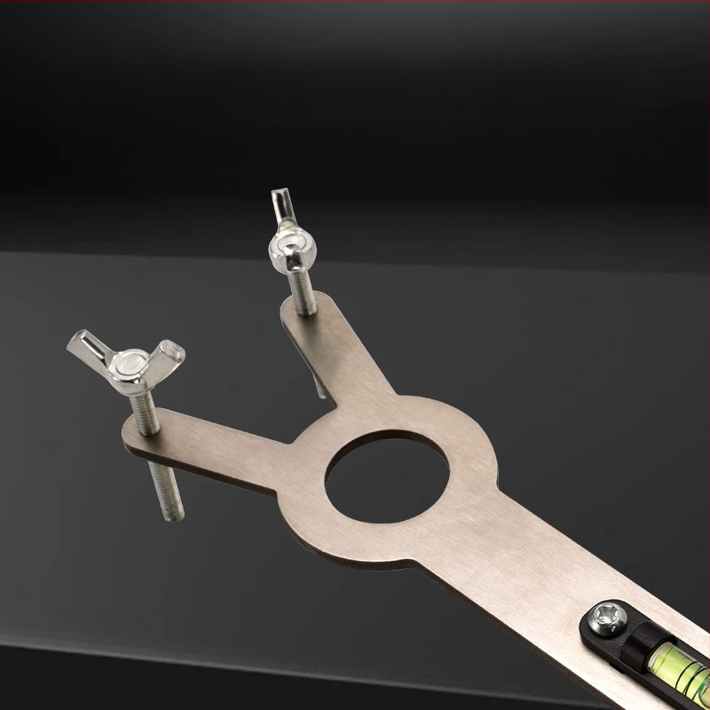 Душов нивелир за гореща и студена вода, неръждаема стомана, полирана повърхност, съвместим с тръбен ключ — Kemaxin