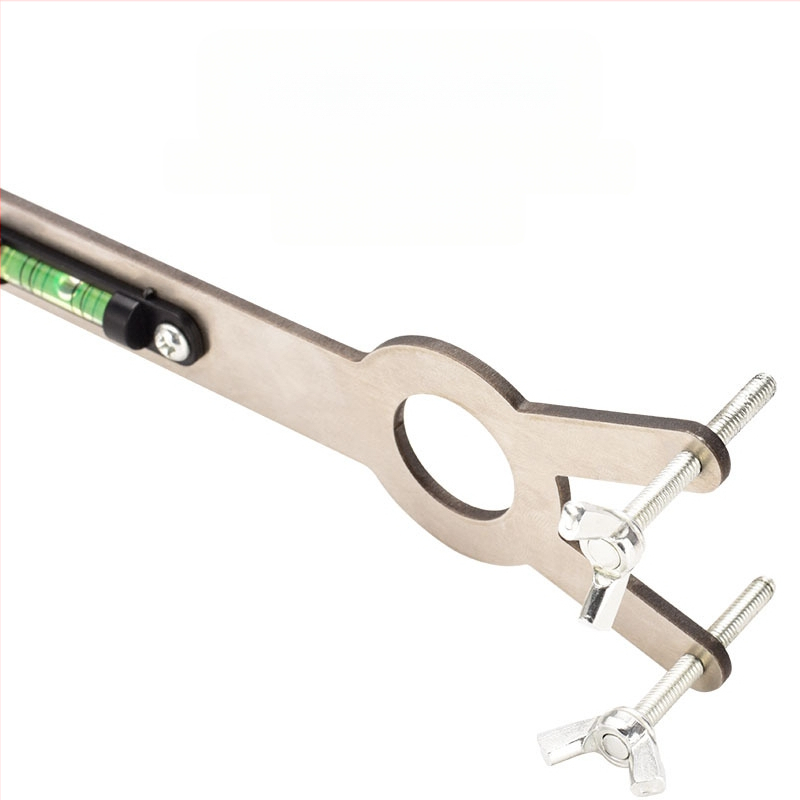 Душов нивелир за гореща и студена вода, неръждаема стомана, полирана повърхност, съвместим с тръбен ключ — Kemaxin