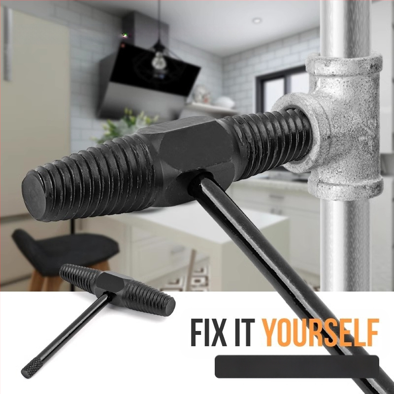Ekstraktor polomljenog vijka za slavinu – za trokutasti ventil; alat za popravak cijevi od nehrđajućeg čelika za kućnu instalaciju