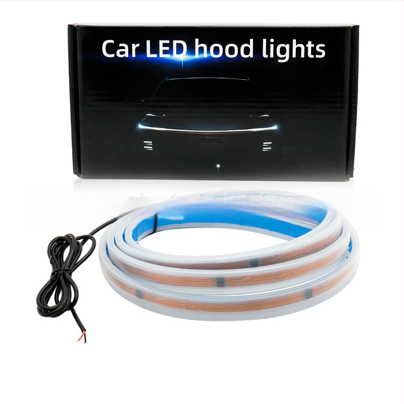 Οικουμενικό LED φως καπό αυτοκινήτου με ευέλικτη σιλικόνης λωρίδα καθοδήγησης φωτός, 12V, 9.5W, 50000 ώρες ζωής