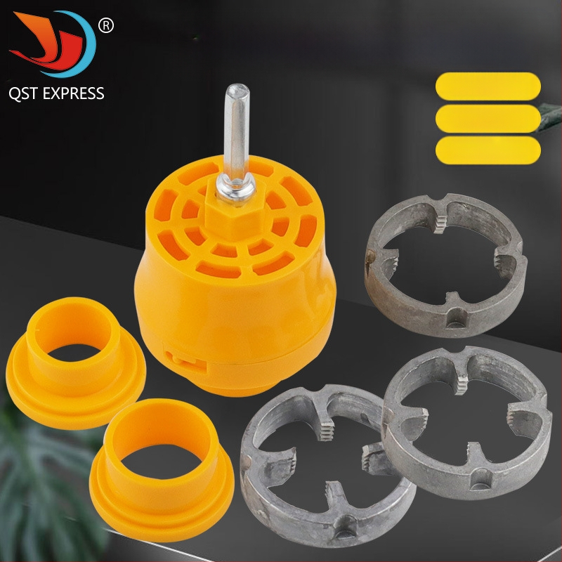 Električni alat za bezvijčni navlačenje vodovodnih cijevi, kućna upotreba, plastično tijelo, kompatibilan s električnim bušilom — Brand qst express