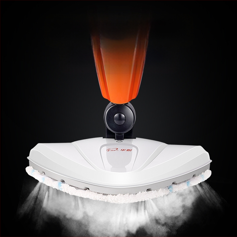 Huaxin garų šluota su dezinfekcija, galia 1400–1799W; nuolatinis garas >30 min; veikimo laikas 45–59 min; įkaitinimo temperatūra <100°C; įkaitinimo laikas 30–180 s