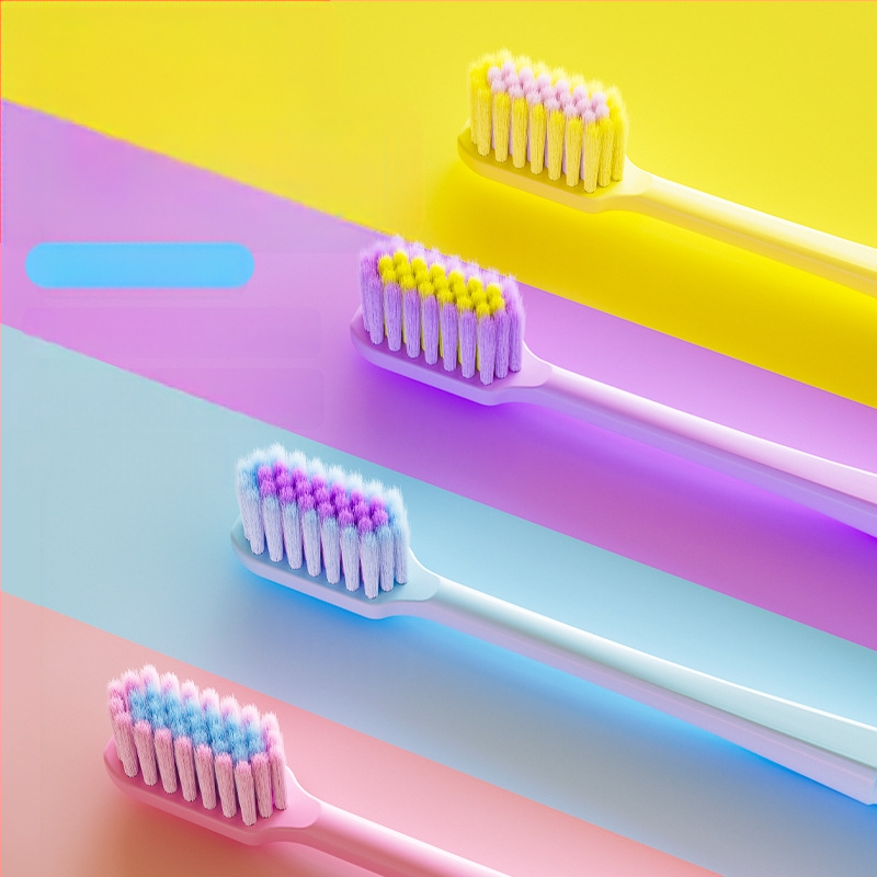 Rankinis dantų šepetėlis, 102 modelis, 8 vnt dėžutėje, suaugusiems, minkštos šerelės