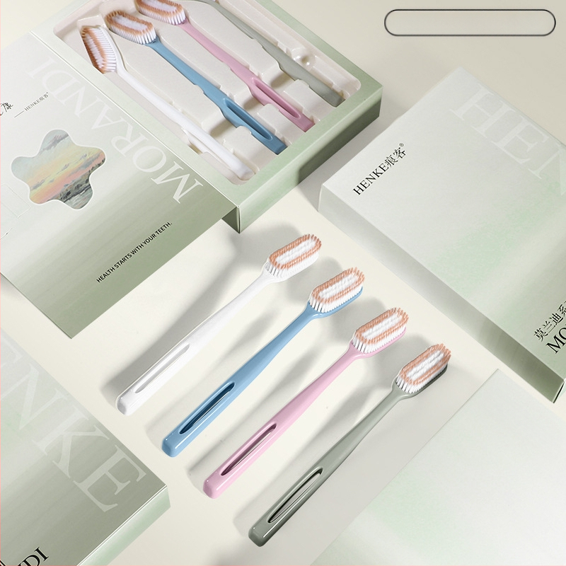 Οδοντόβουρτσα HK1138, καινοτόμος τρίτης γενιάς, μακριά και ευρεία κεφαλή, αποδοτικό καθαρισμό, 37 δευτερόλεπτα γρήγορο βούρτσισμα, 4 τεμάχια ανά κουτί