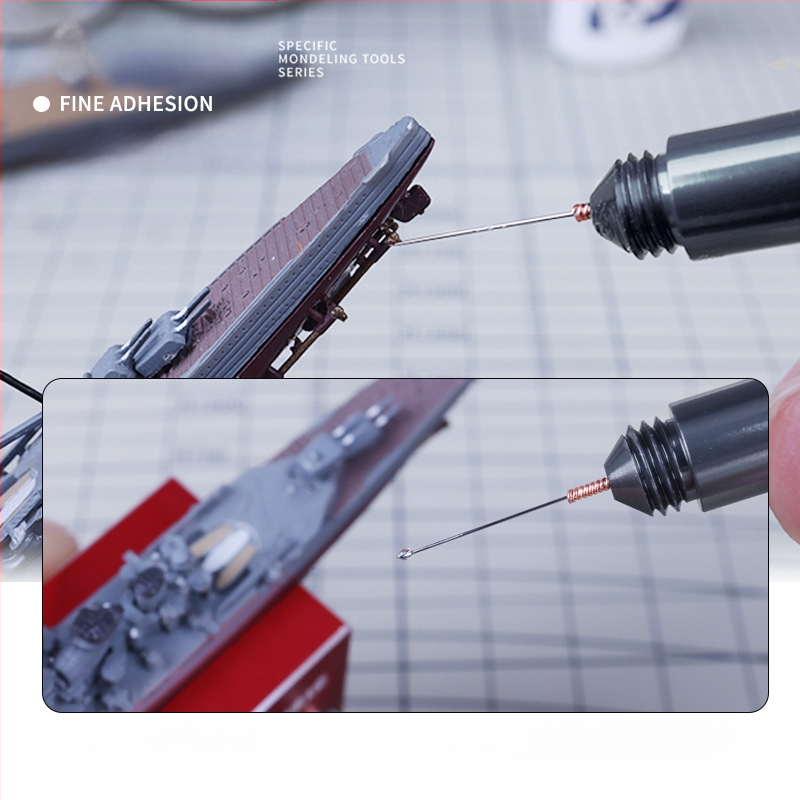 Antgalio valymo adata 0.2-1.0 mm, tiesus galo, 310 nerūdijantis plienas, prekės ženklas USTAR