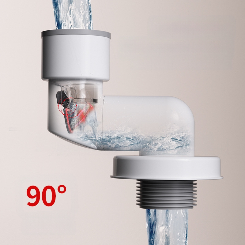 Πώμα στεγανοποίησης οσμών αποχέτευσης - ABS, μοντέλο LH wall-row deodorant plug, τύπος έλξης, μοντέρνος μινιμαλιστικός σχεδιασμός