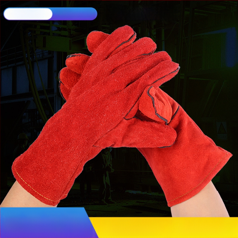 Suvirinimo pirštinės iš galvijų odos – Xinbai Shield; medžiaga: galvijų oda; tikslas: elektros suvirinimas ir laivų statybos priežiūra