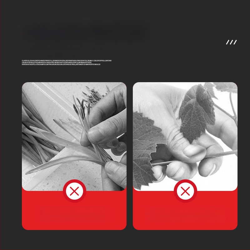 Chef Ji Qixiu pirštų peilis — PP ir nerūdijančiojo plieno konstrukcija, šiuolaikiškas ir paprastas stilius, pritaikymas galimas, logotipas atspaustas