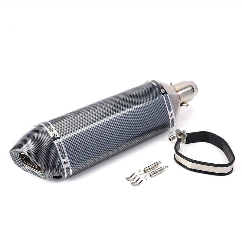 Motorkerékpár kipufogó Nagy hatszögletű rozsdamentes acél