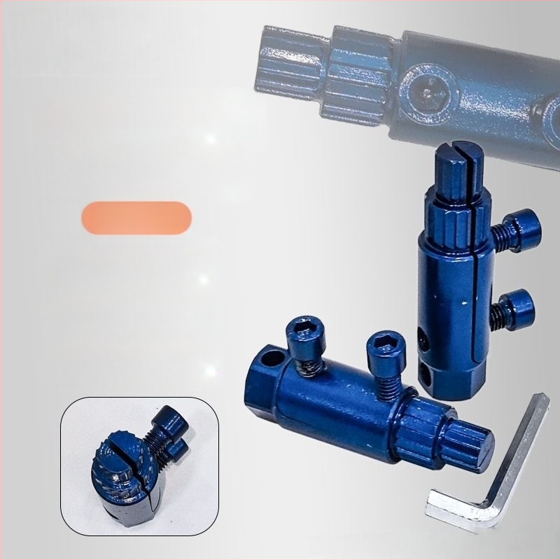 Ремонтен инструмент за кранове и тръби с универсален резбонарезач, извличач за счупени винтове и обратна резба — Brand: Other