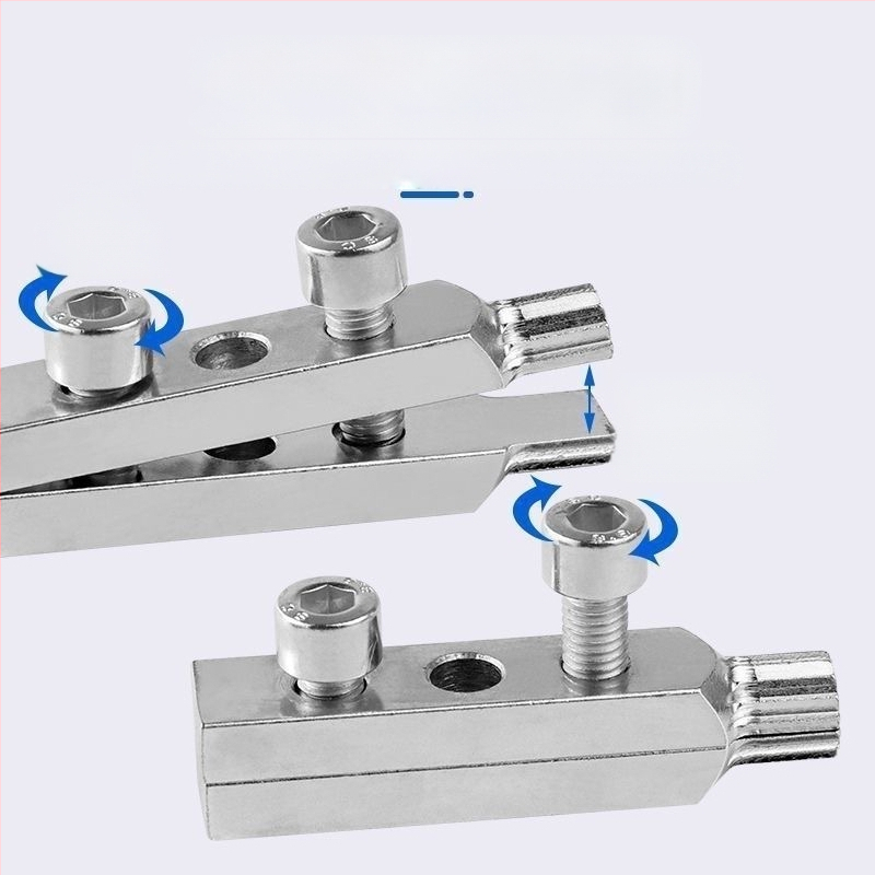 Ремонтен инструмент за кранове и тръби с универсален резбонарезач, извличач за счупени винтове и обратна резба — Brand: Other