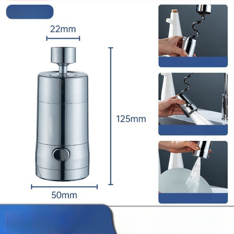 Kuhinjski slavina s izvlačnim izljevom, model CLDD2YS, materijal nehrđajući čelik + ABS, upravljanje jednim ručicama, nazivni tlak 10, radna temperatura 85°C