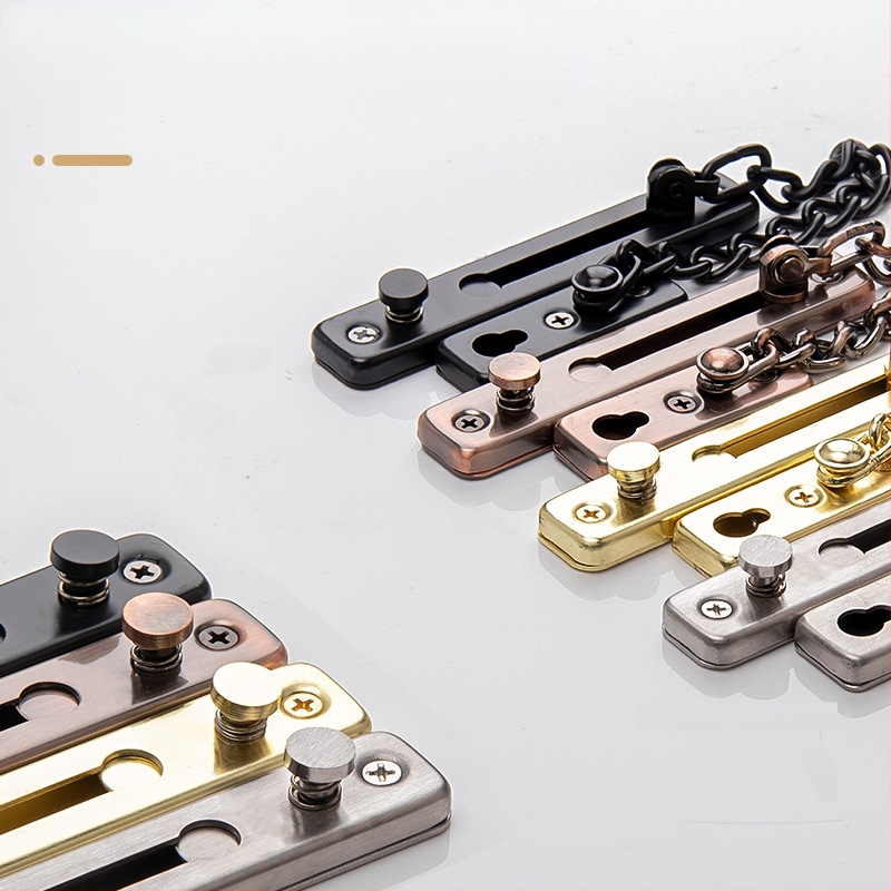 Durvju ķēdes slēdzene, divpunktu mehānisms, nerūsējošs tērauds, Top Valley, mūsdienīgs stils