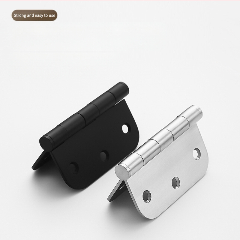 Nerūsējošā tērauda durvju eņģe, modelis 3535, slīpēta virsma, moderns minimālisma stils