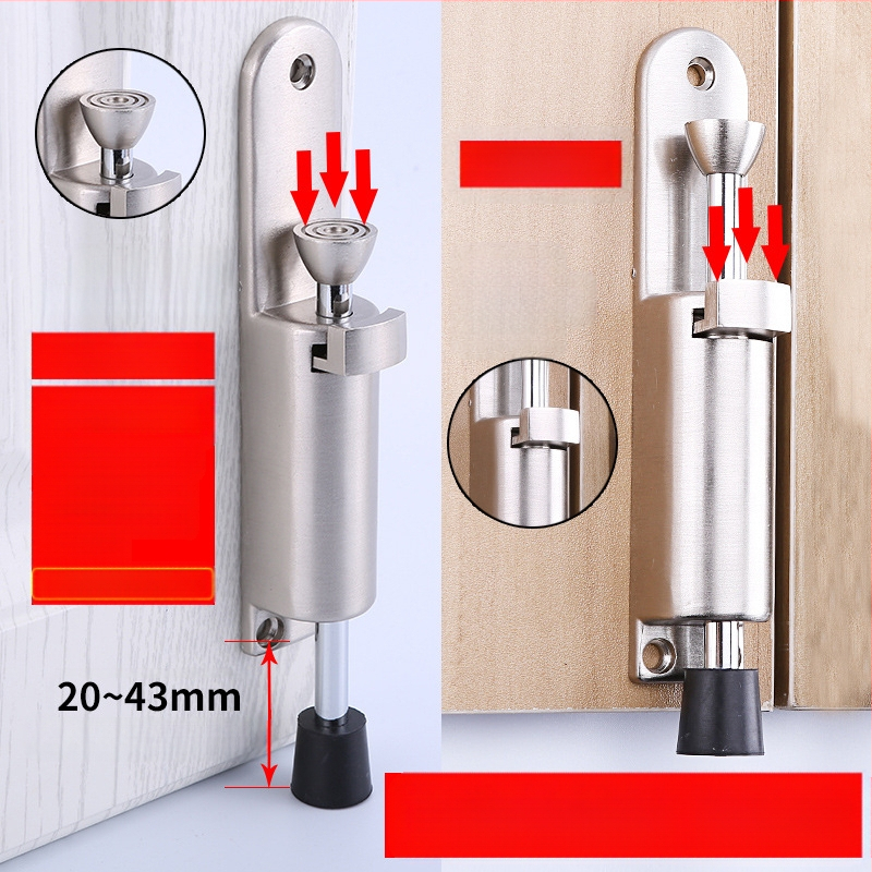 ZH613 Στοπ πόρτας και εντοπιστής από κράμα ψευδάργύρου, τοίχου, χειροκίνητος έλεγχος