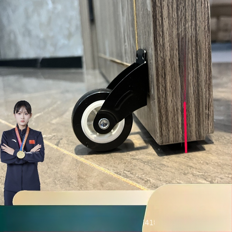 Долно колело за врати – волфрамова стомана, анти увисване, износоустойчиво, за дървени и метални врати – Paijia Wen