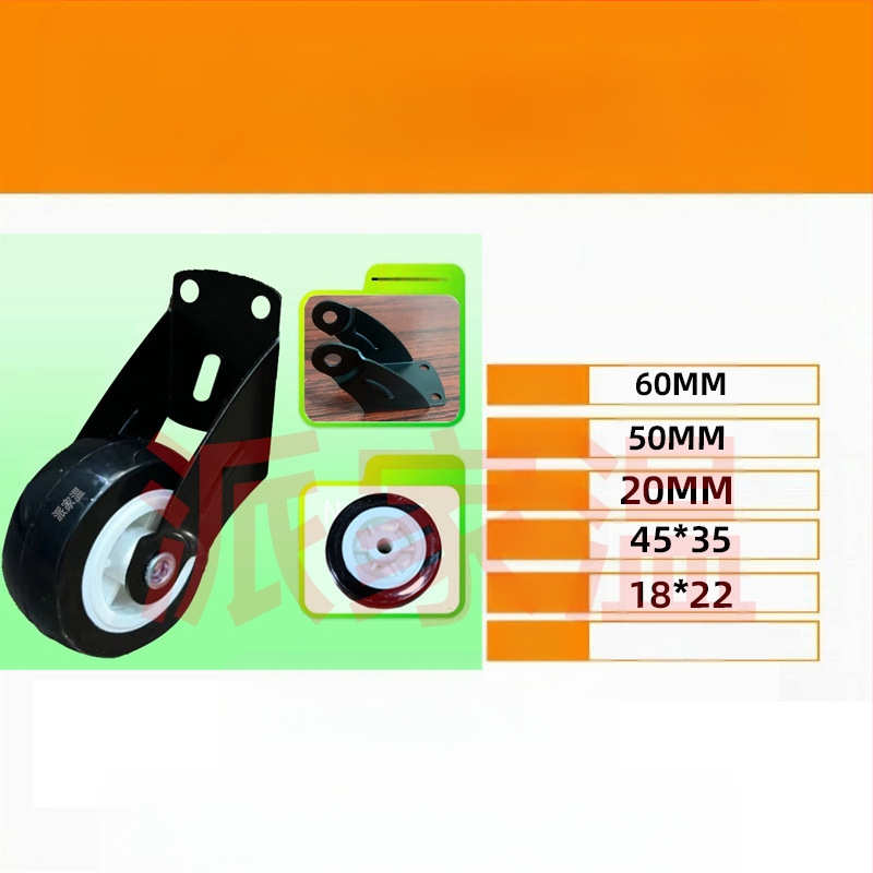 Долно колело за врати – волфрамова стомана, анти увисване, износоустойчиво, за дървени и метални врати – Paijia Wen