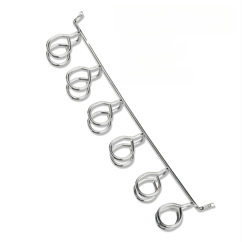 Perforált paneles szerszártartó, galvanizált vas, kreatív stílus, konyhai és raktári tárolás, HL márka