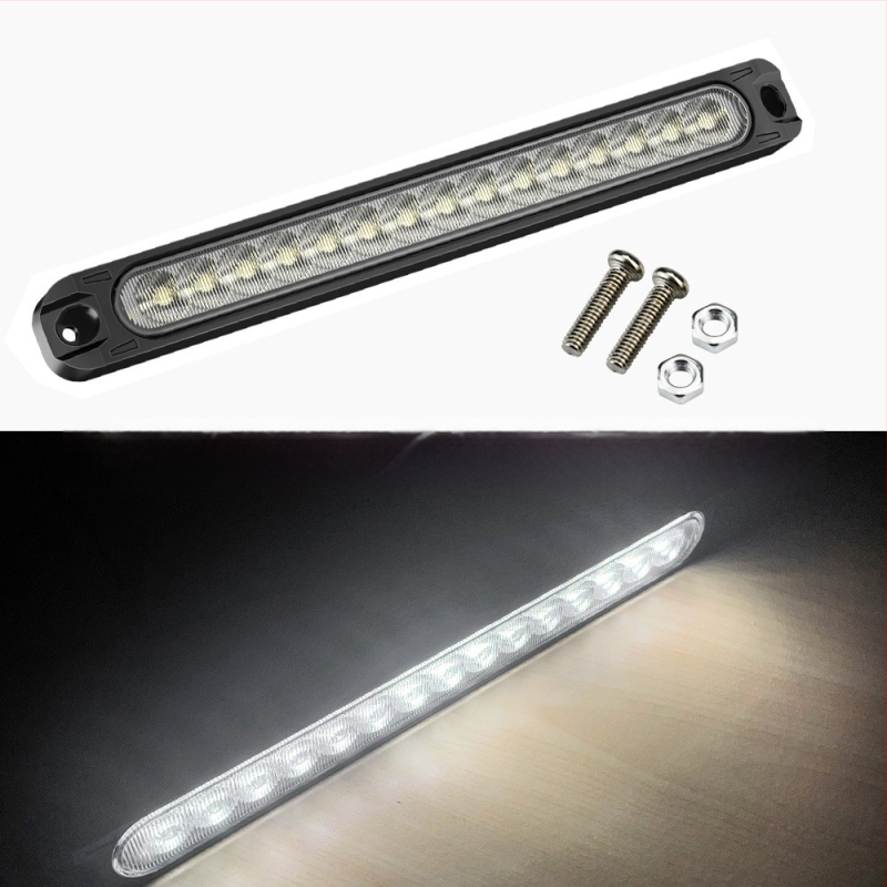 Φανάρι ουρά φορτηγού με 15 LED σε λωρίδα – LED, 12-24V, 3W, ABS