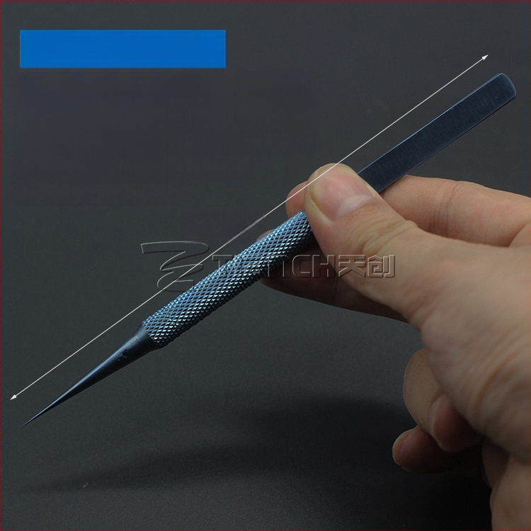 Λαβίδες από τιτάνιο για ακριβείς επισκευές ηλεκτρονικών με ευθείες και καμπύλες άκρες, αντιμαγνητικές