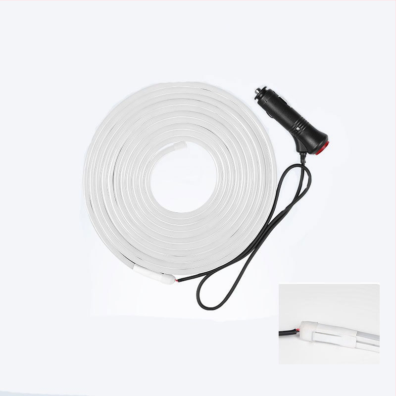 Silikoninė priekinės bagažinės atmosferos šviesa ir pasveikinimo šviesa Tesla Model 3 (Atnaujinta leidima), 12W, 16V