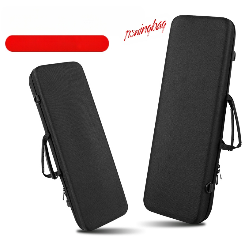 Taoyu EVA kietojo korpuso žvejybos įrangos krepšys, atsparus smūgiams, skirtas meškerėms ir ritėms, nešiojamas laikymo dėklas