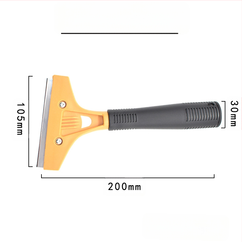 Многофункционален скрепер за почистване на стъклени плочки и фуги, удобен инструмент за почистване на фуги (материал на ножа: 45# стомана; материал на дръжката: пластмаса; серия: почистващ нож)