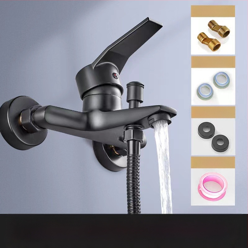 Įmontuojamas sieninis dušo maišytuvas komplektas, keraminiu vožtuvu, 20 mm įėjimas/išėjimas, modelis DS-455