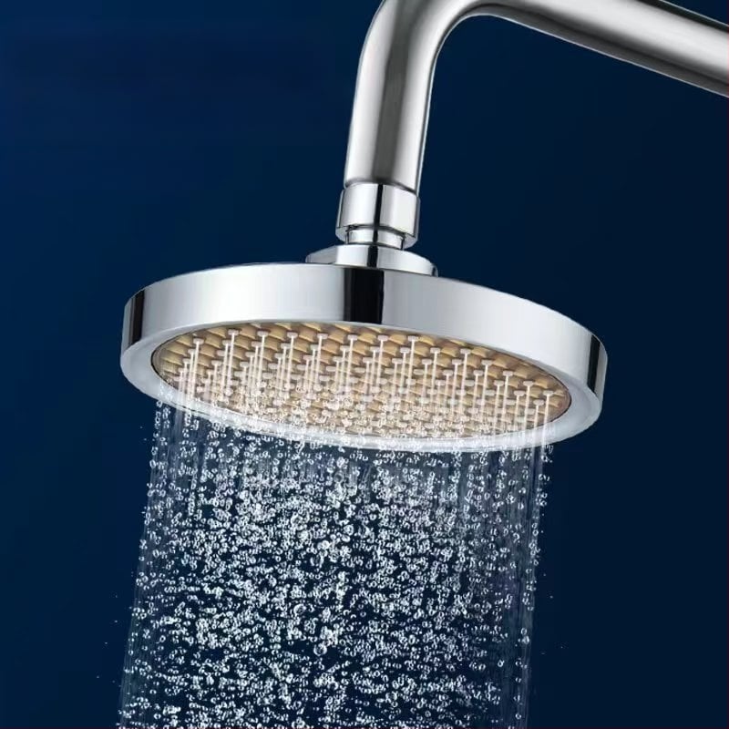 Felsőspray zuhanyfej, ABS, permetezés és eső funkcióval, 1,6 MPa, 0–100°C, kézi szerelés