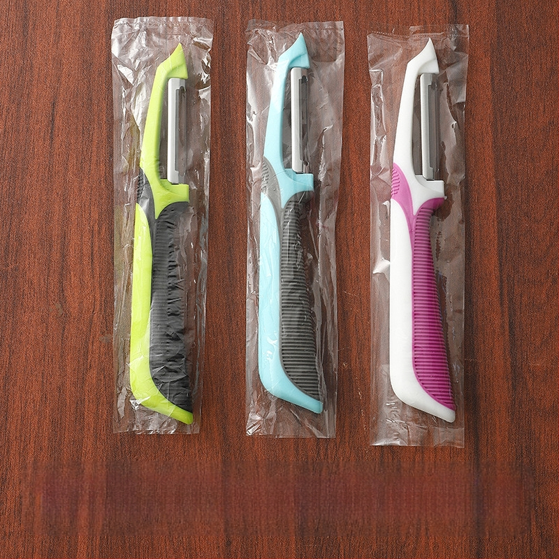 Nerūdijančio plieno vaisių ir bulvių lupimo įrankis su PP rankena — Pritaikytas apdorojimas, Spausdintas logotipas, Tinka dovanai