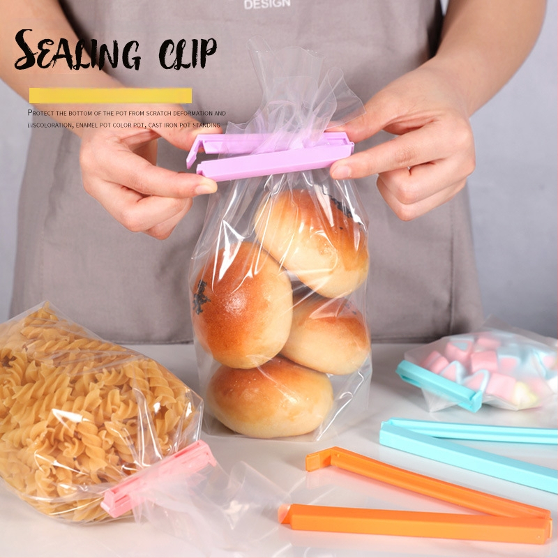 Užsegimo klipsai užkandžių maišeliams, atsparūs drėgmei, 12 vnt., Poly Dry, modernus minimalistinis stilius