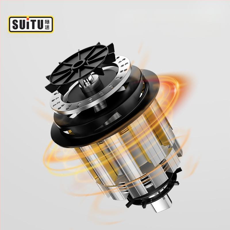 Φορητή ασύρματη σκούπα αυτοκινήτου και οικιακή χρήση, με κινητήρα χωρίς ψήφτρες, ισχυρή αναρρόφηση 16000 Pa, 50 W, επαναφορτιζόμενη