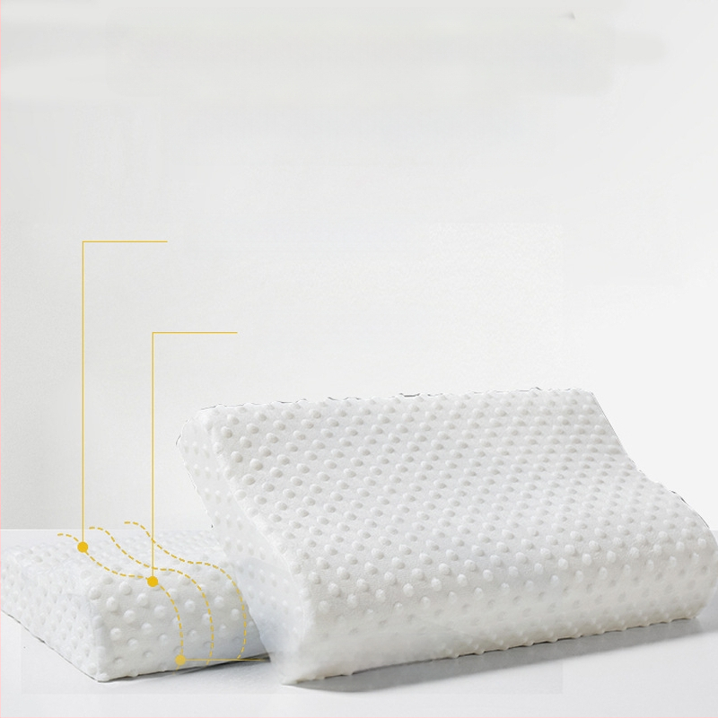 Вълнообразна шийна възглавница от мемори пяна със забавено възстановяване, подходяща за възрастни, персонализирана обработка