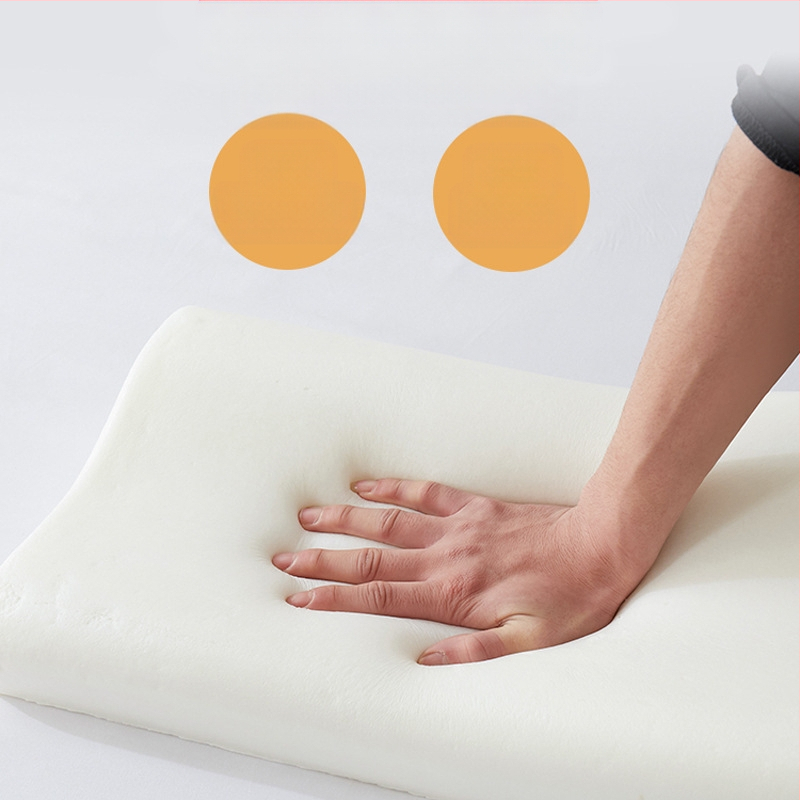 Вълнообразна шийна възглавница от мемори пяна със забавено възстановяване, подходяща за възрастни, персонализирана обработка