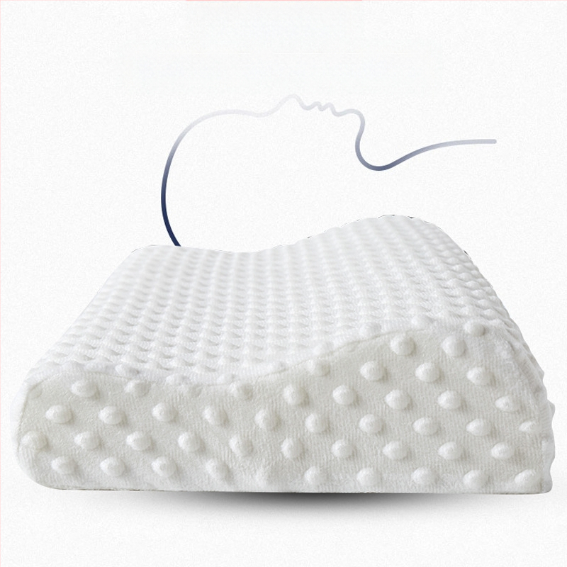 Вълнообразна шийна възглавница от мемори пяна със забавено възстановяване, подходяща за възрастни, персонализирана обработка