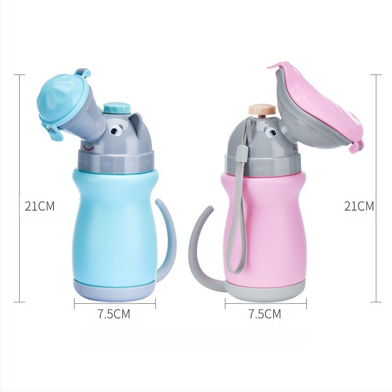 Xiqin φορητό παιδικό ουρητήριο αυτοκινήτου — ταξιδιωτικό, προστασία από διαρροές