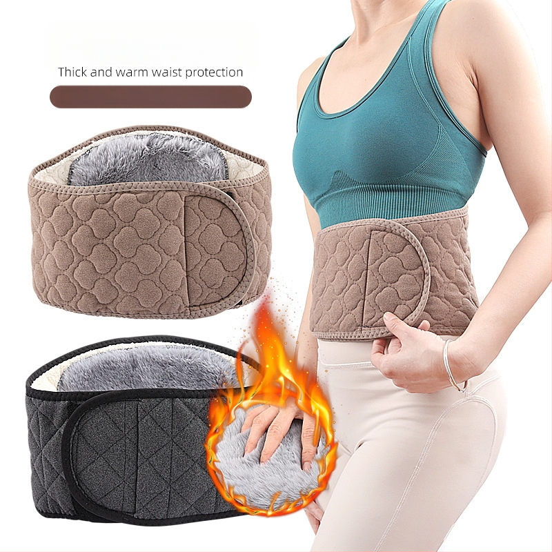 Juosmens apsauga — trijų sluoksnių šilta juosta su fliso įdėklu ir Velcro užsegimu, suaugusiems, tinkama ledui ir sniegui