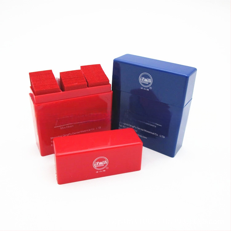 Zobu okklūzijas papīrs, vienreizējās lietošanai, 65 g, pieaugušajiem, rozes aromāts