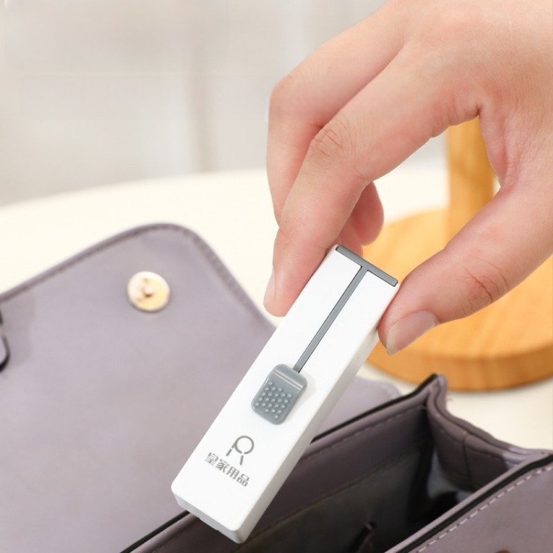 Φορητό κουτί οδοντικών νήματων με αυτόματη εξαγωγή και αποθήκευση, τύπος πατήματος, μιας χρήσης, 80–100 τεμάχια