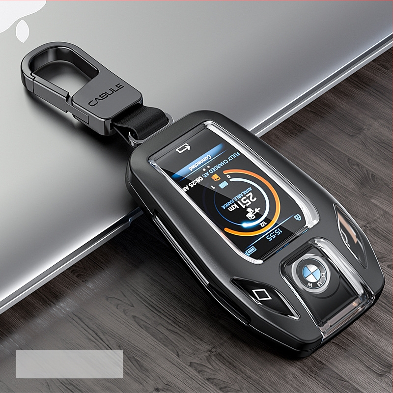 BMW rakto korpusas X5, 5-osios ir 7-osios serijos — LCD raktas, aliuminio lydinys, aukštos klasės, visiškai pritaikomas