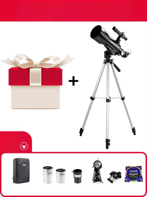 Monokulinis astronominis teleskopas, 16–200× priartinimas, regėjimo laukas 100/1000 m, modelis 40070 Upgrade